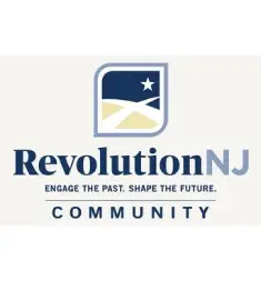 A logo of revolution nj community